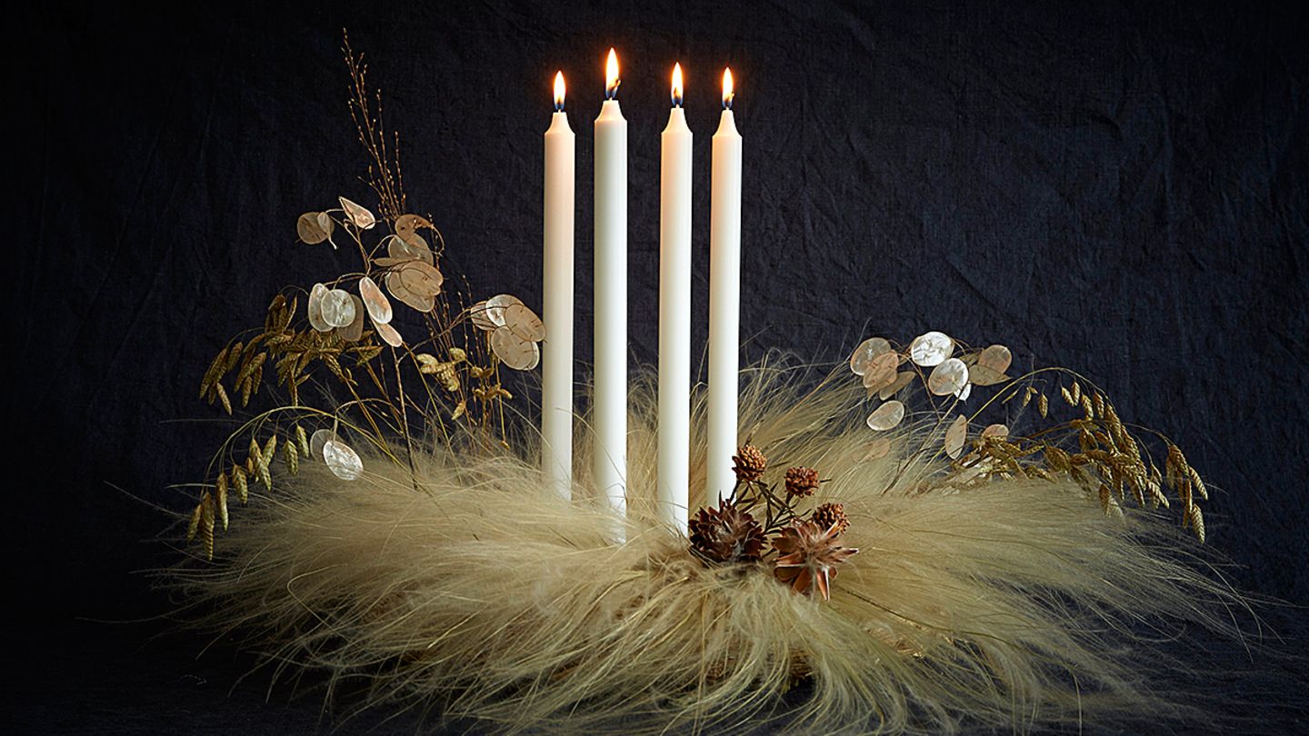 Ausgefallene Adventskränze