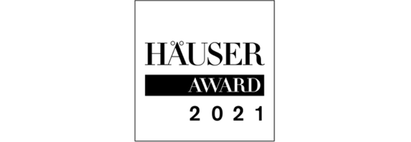 HÄUSER-AWARD 2021: Logo als Banner