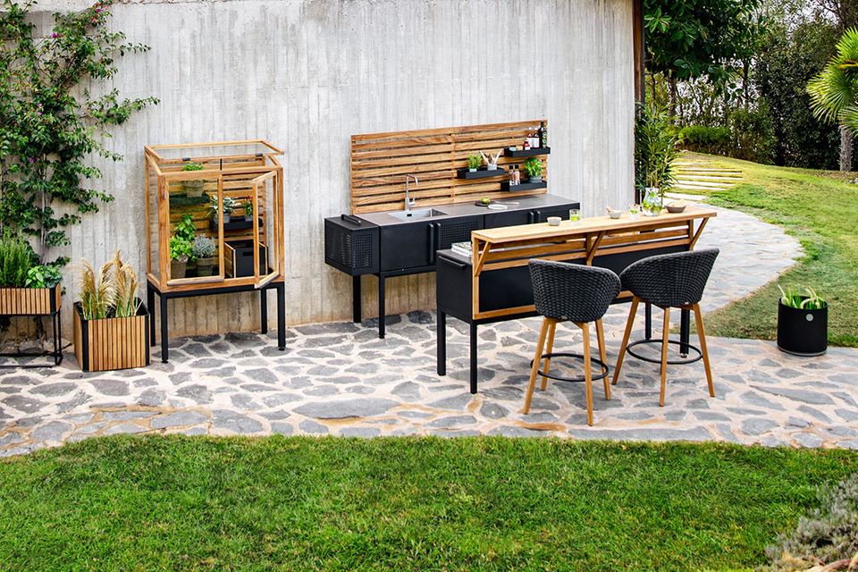 BarModul zu OutdoorKüche "Drop" von CaneLine Bild 32 [SCHÖNER