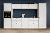 Ikea-Küche "Basis" mit Linoleumfronten von Reform