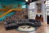 Sofa "Ocean 7" von Bretz in GRau in einem Loft
