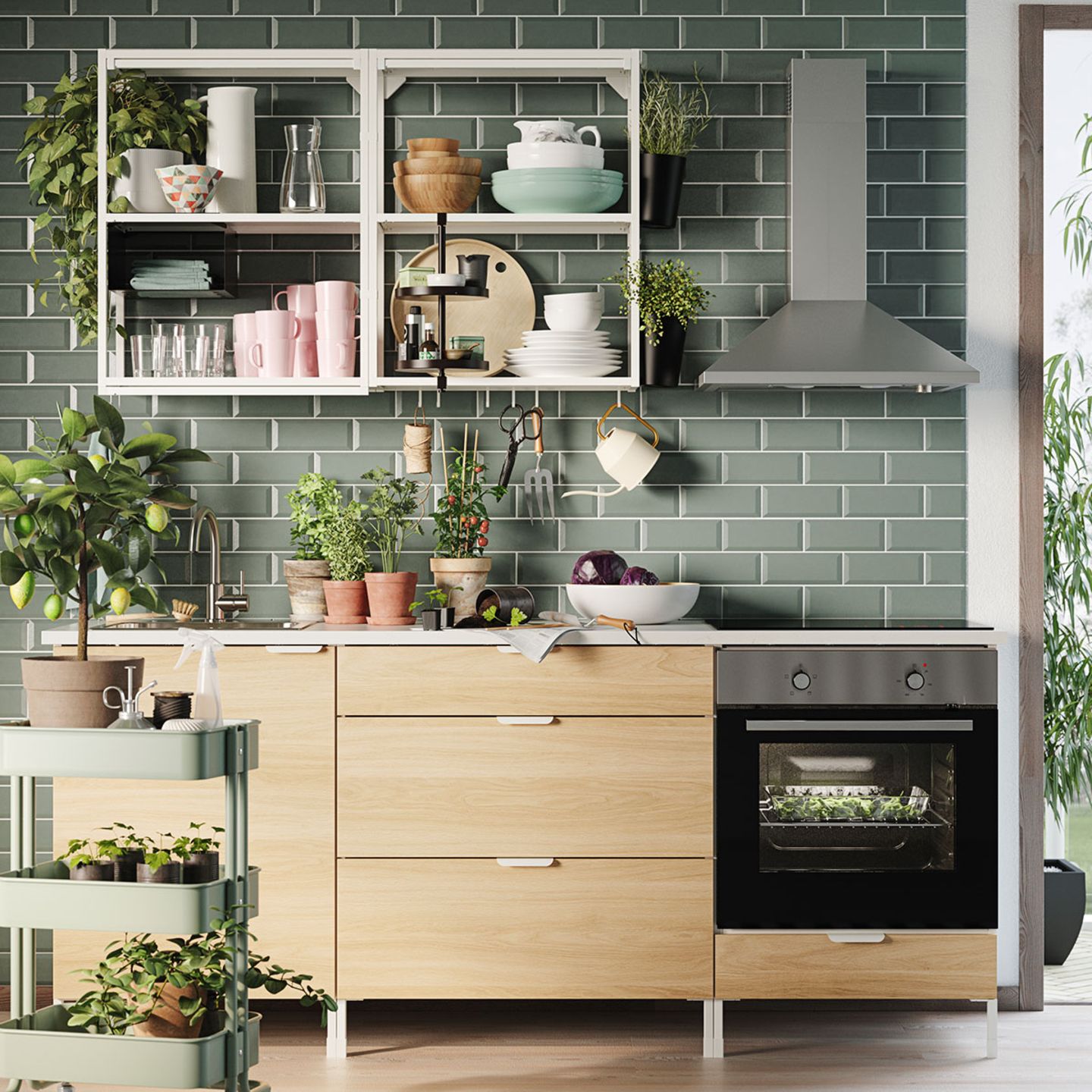 Ikea-Katalog 2021: Küchensystem "Enhet"