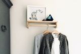 Ikea Hack: Gewürzregal als Garderoben-Board