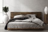 Betonwand Schlafzimmer