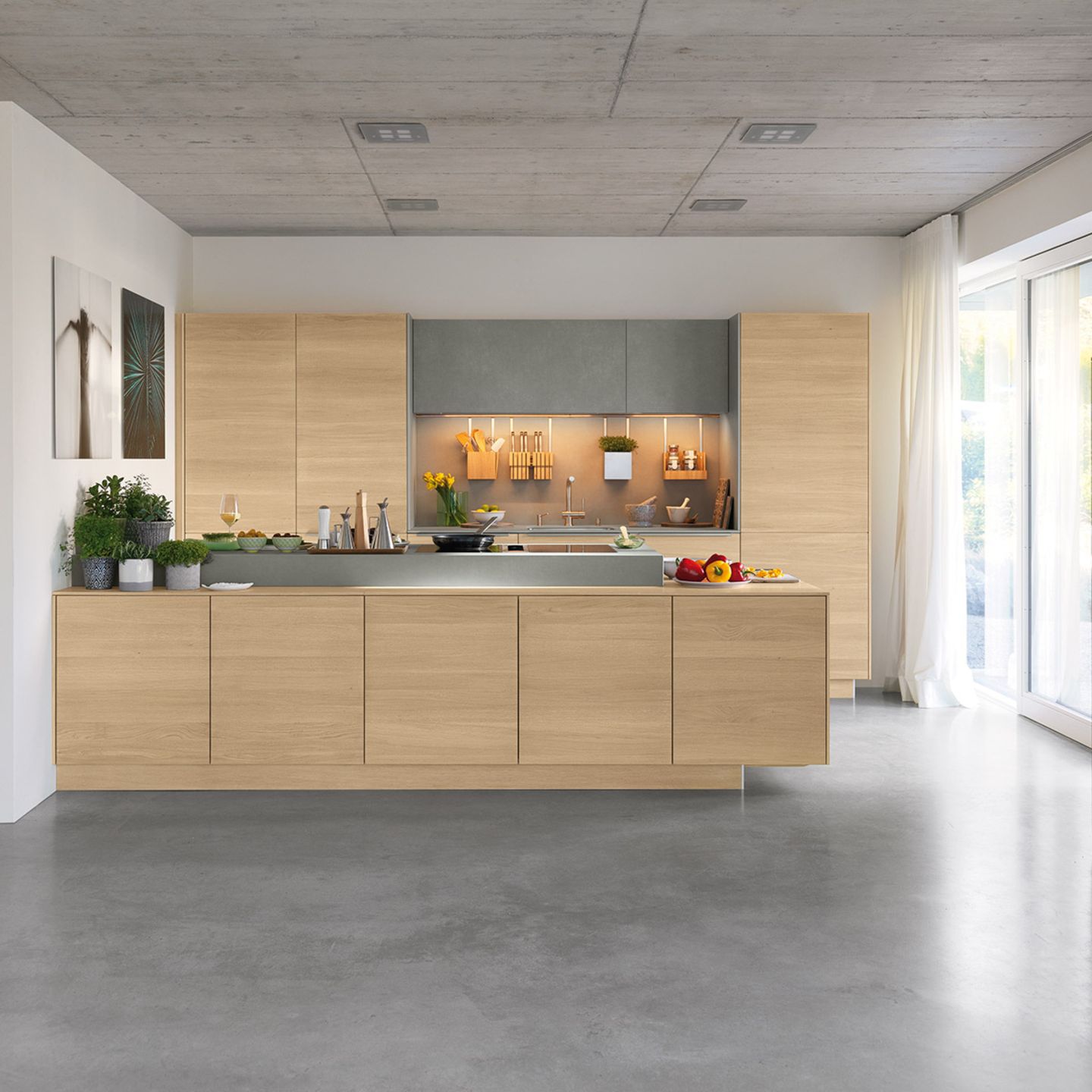 Küche aus Holz: "Filigno" von Team 7
