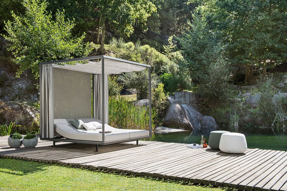 Gartenbett luxuriöser Zufluchtsort im Freien [SCHÖNER WOHNEN]