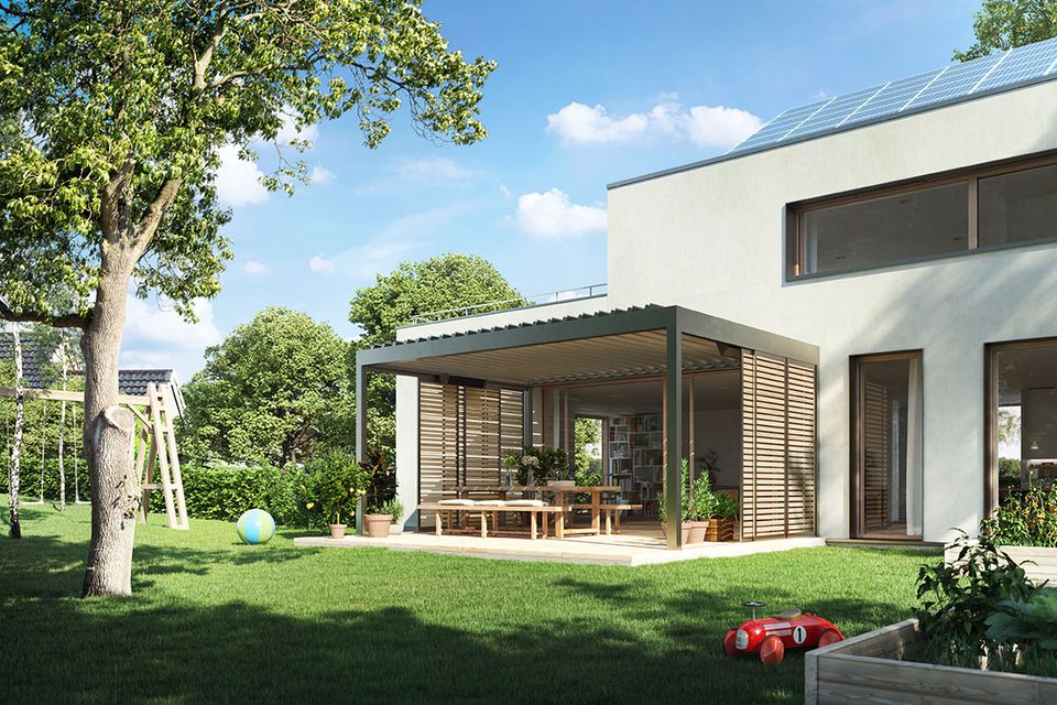 Modulare Terrassenüberdachung - Bild 12 - [SCHÖNER WOHNEN]