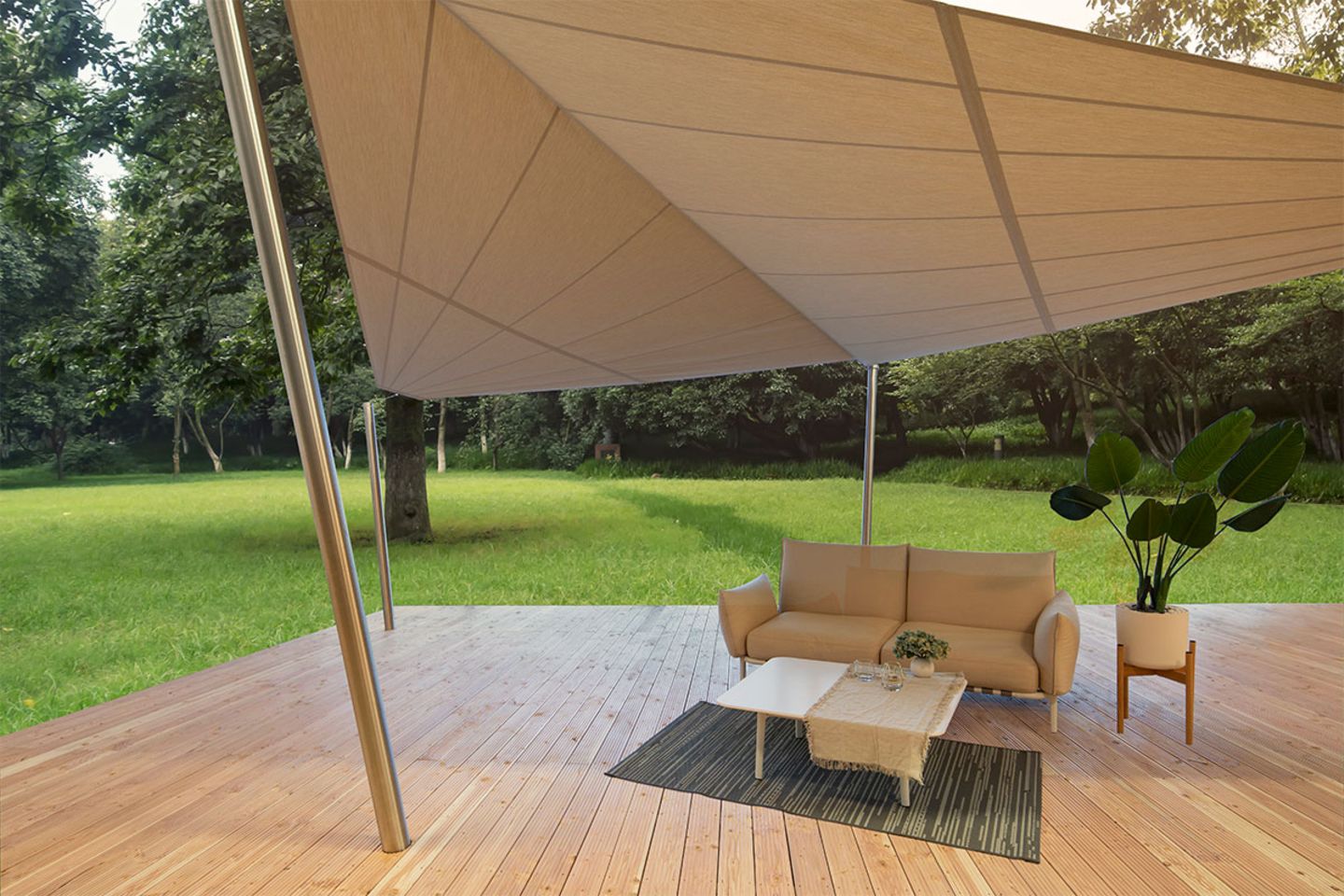 basecamp tenten SOLO bt Playards by Veer Color:Tan CRB Rod Drying Tent