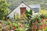 Dyffryn Fernant Garden im Norden der Grafschaft Pembrokeshire an der walisischen Küste