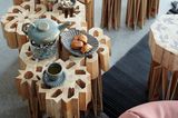Upcycling: Tisch aus Recyclingmaterial