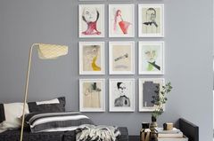Wände mit Bildern dekorieren: Die perfekte Ordnung