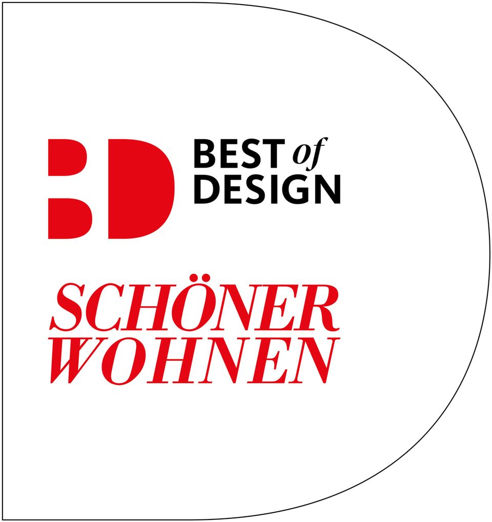 Das neue SCHÖNER WOHNEN-Siegel BEST OF DESIGN. Das neue SCHÖNER WOHNEN-Siegel BEST OF DESIGN.