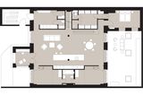 Grundriss des Berliner Lofts
