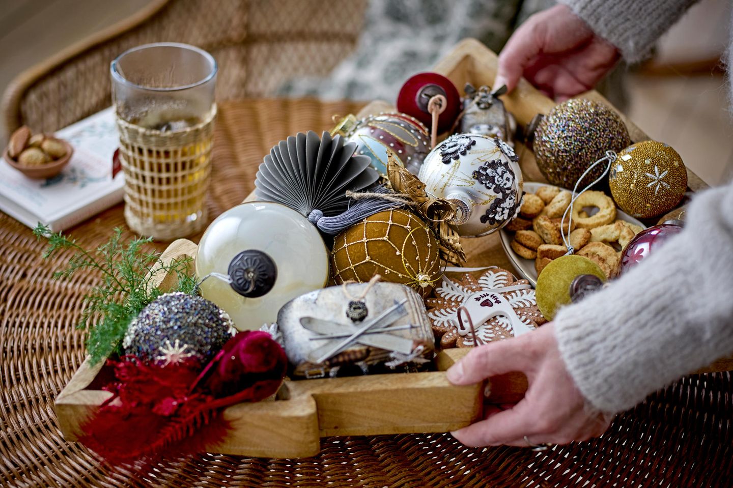 Winter in a Nutshell: Tannenbaum-Schale