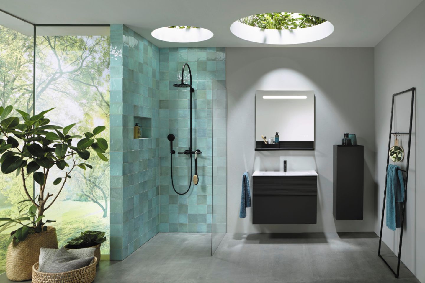 Badezimmer mit Dusche stilvolle Ideen amp Bilder SCH 214 NER WOHNEN 