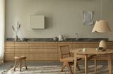 "Metod“-Küche von Ikea mit Eschenholz-Fronten "Plain"