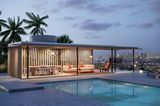 Kettals Gartenpavillon im Stil von Richard Neutra