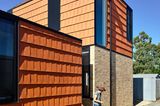 Rückseite des Terracotta House zur Gasse