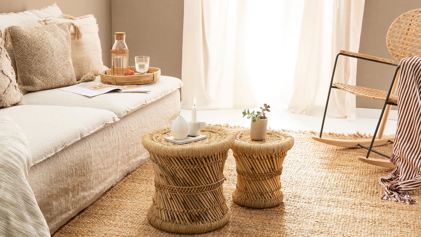 Boho Wohnzimmer So gemütlich ist das Unperfekte   [SCHÖNER WOHNEN]