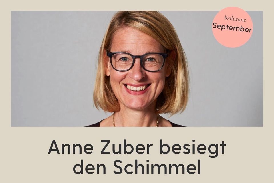 Kolumne: Anne Zuber besiegt den Schimmel
