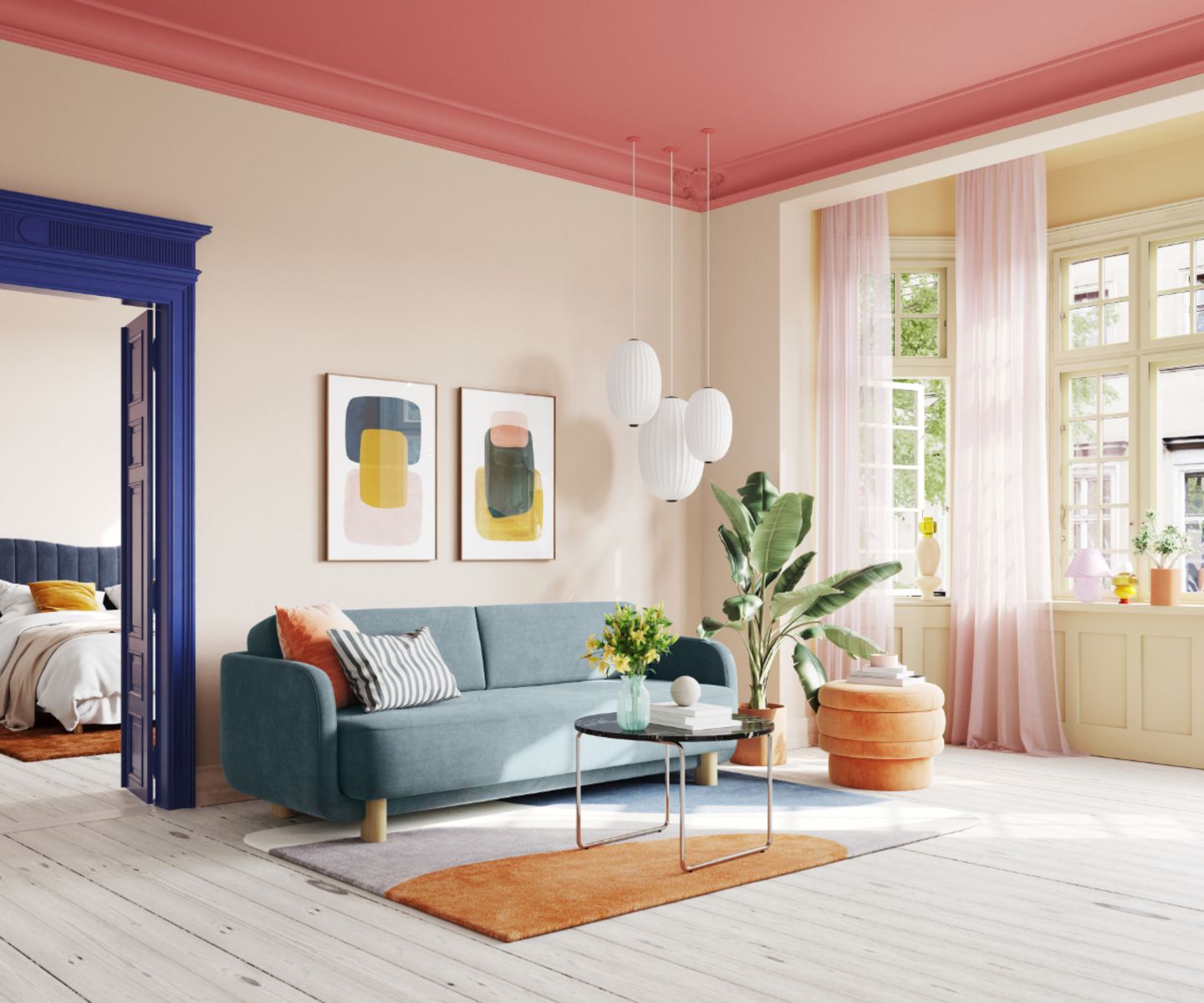 Decke streichen: Ideen & Tipps für die 5. Wand