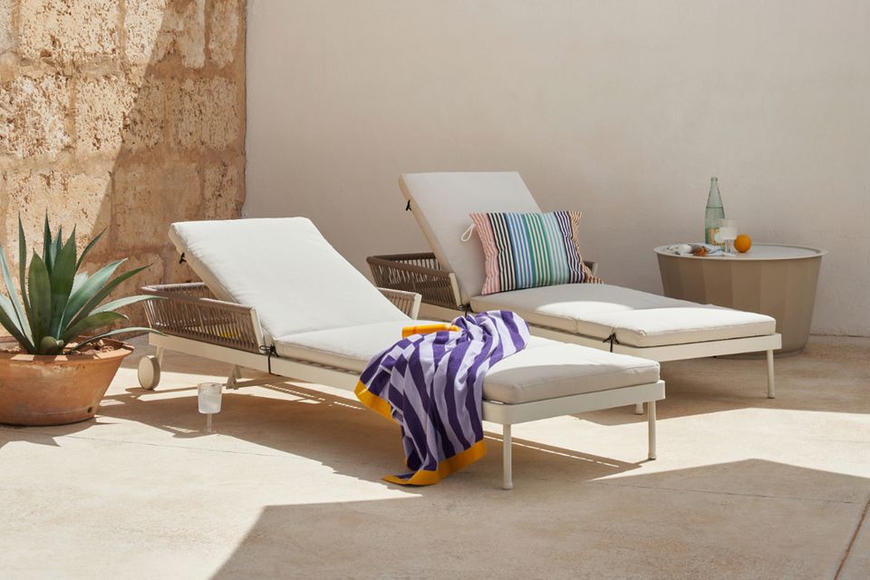 Sonnenliege und Loungemöbelserie "Segerön" von Ikea [SCHÖNER WOHNEN]