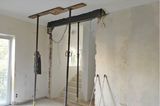 Baustelle Umbau einer Treppe