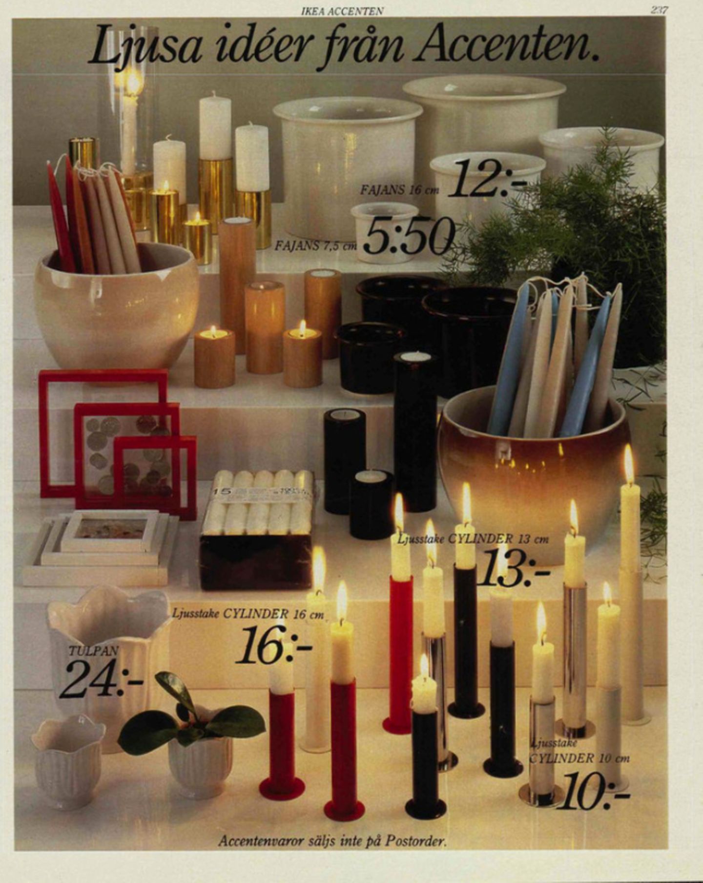 Vintage-Ikea: Kerzenständer 