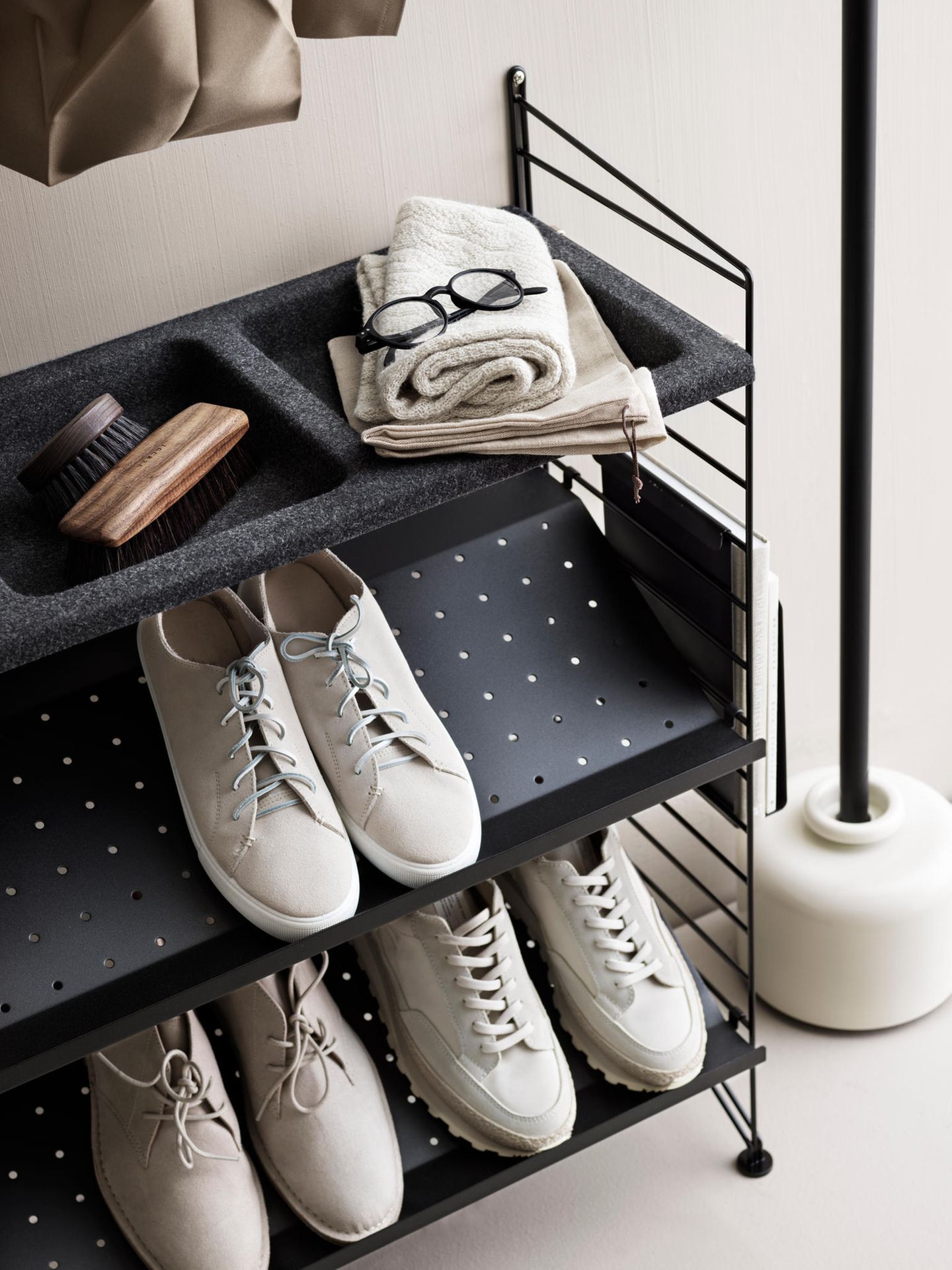 Schuhe aufbewahren: 10 platzsparende und stilvolle Ideen - [SCHNER WOHNEN]
