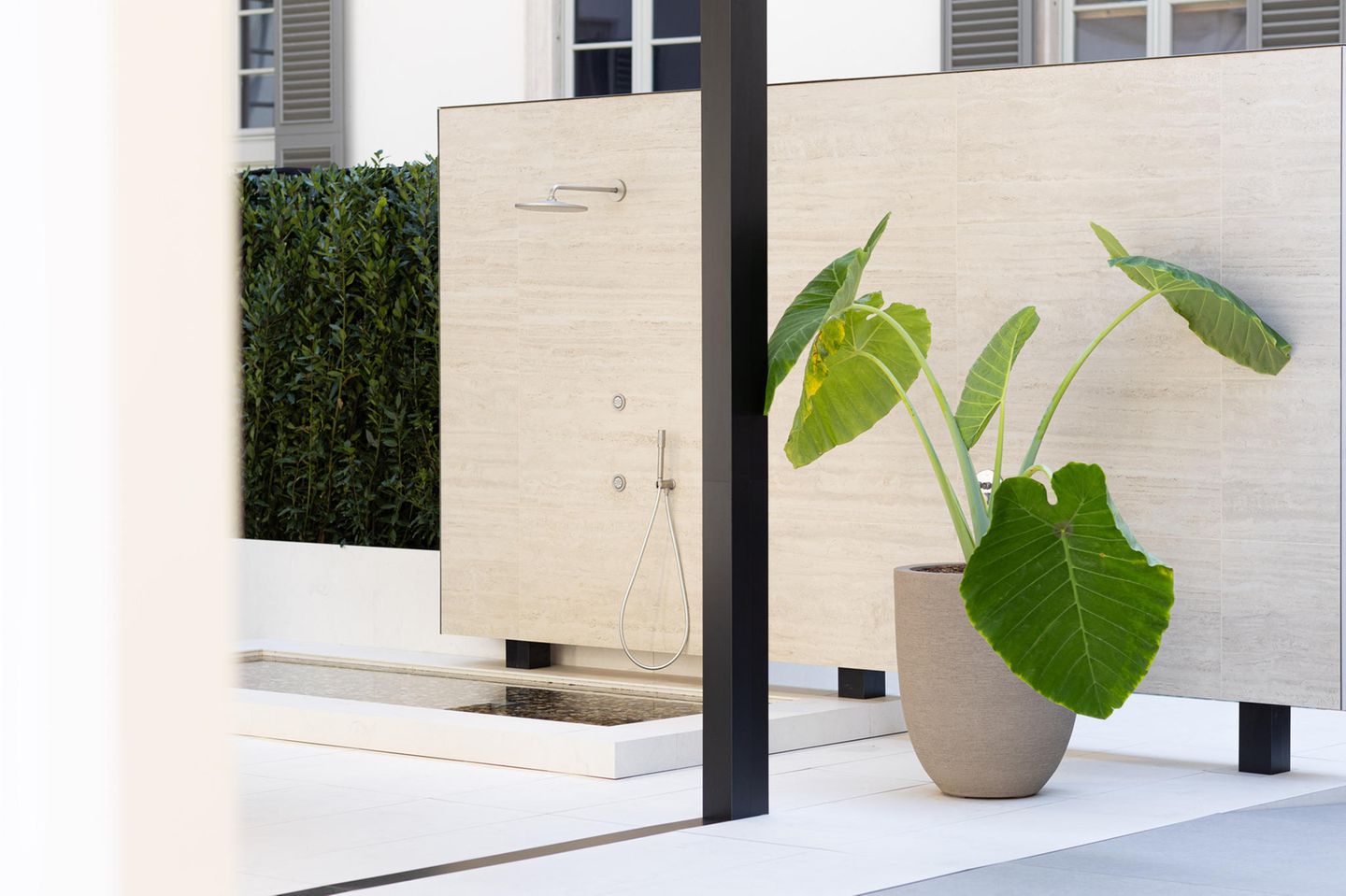 Sichtschutz für die Gartendusche Ideen & Tipps [SCHÖNER WOHNEN]