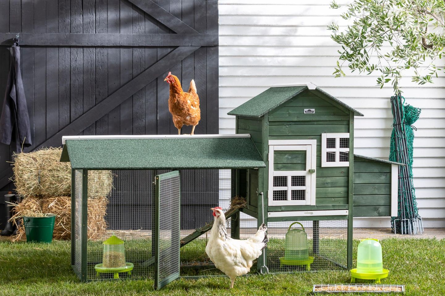 Kreative Ideen für den Hühnerstall im Garten [SCHÖNER WOHNEN]