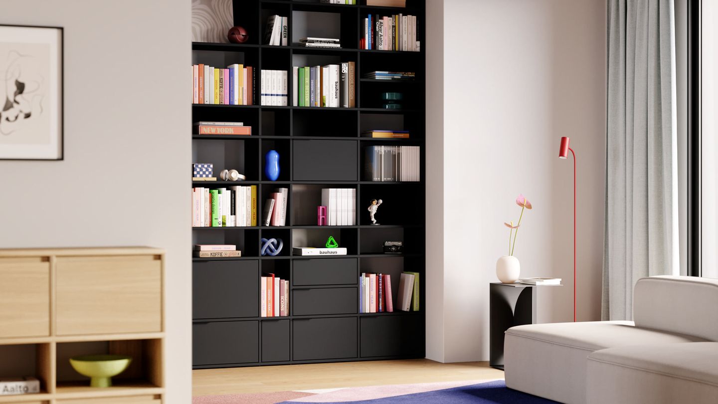 Stauraum im Wohnzimmer schaffen  Ideen & Tipps - [SCHNER WOHNEN]