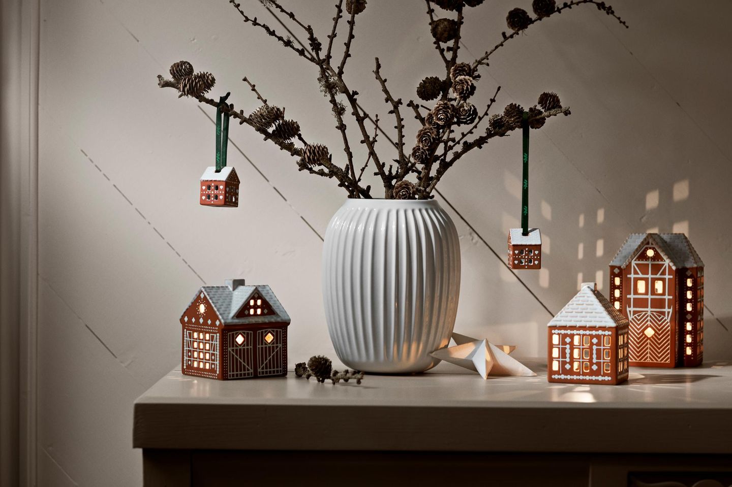 Kommoden & Sideboards weihnachtlich dekorieren