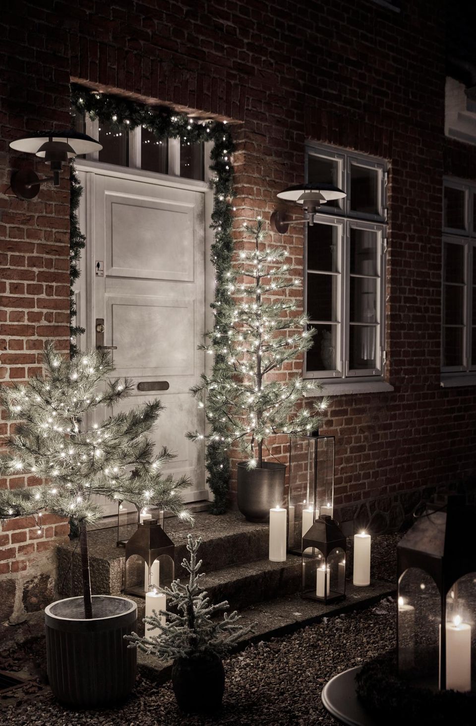 Hauseingang weihnachtlich dekorieren – die schönsten Ideen